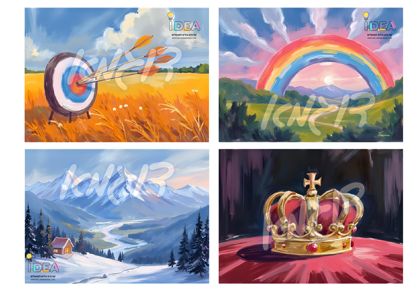 ערכה דיגיטלית לבניית לוח חזון והשראה להתחלות חדשות ולראש השנה