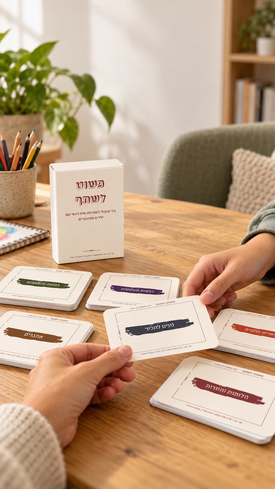 פשוט לשתף - קלפי טיפוליים